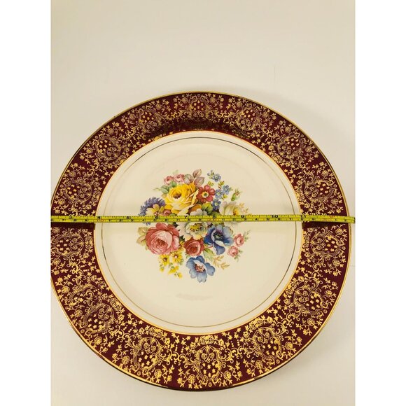 Set of 2 Gold Plated Plates - Picture 14 of 15